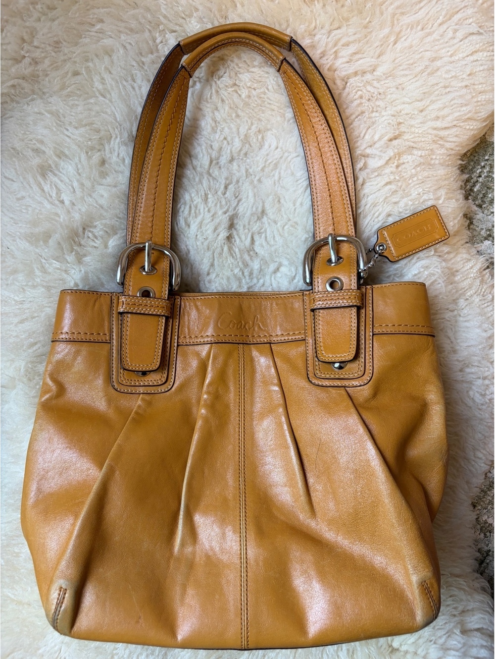 Y2K vintage coach soho shoulder bag